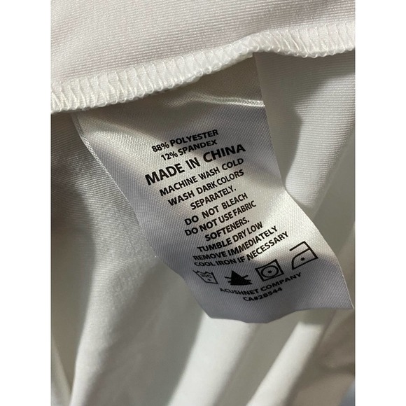 FootJoy FJ Polo Shirt Mens Large Gray Short Sleeve Performance Stretch Golf Logo - Picture 6 of 11